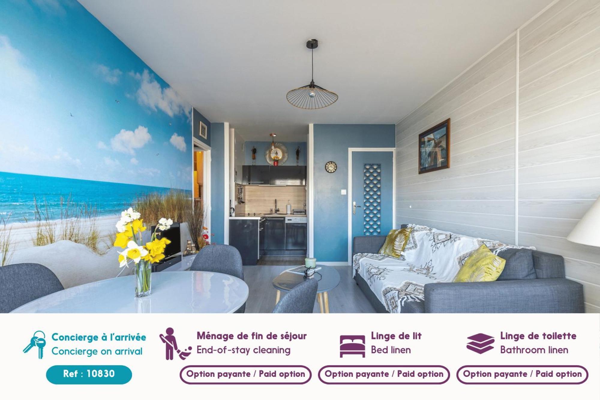 Magnifique Vue Sur L'Ocean- Appartement Pour 2 Plage-des-Demoiselles Esterno foto